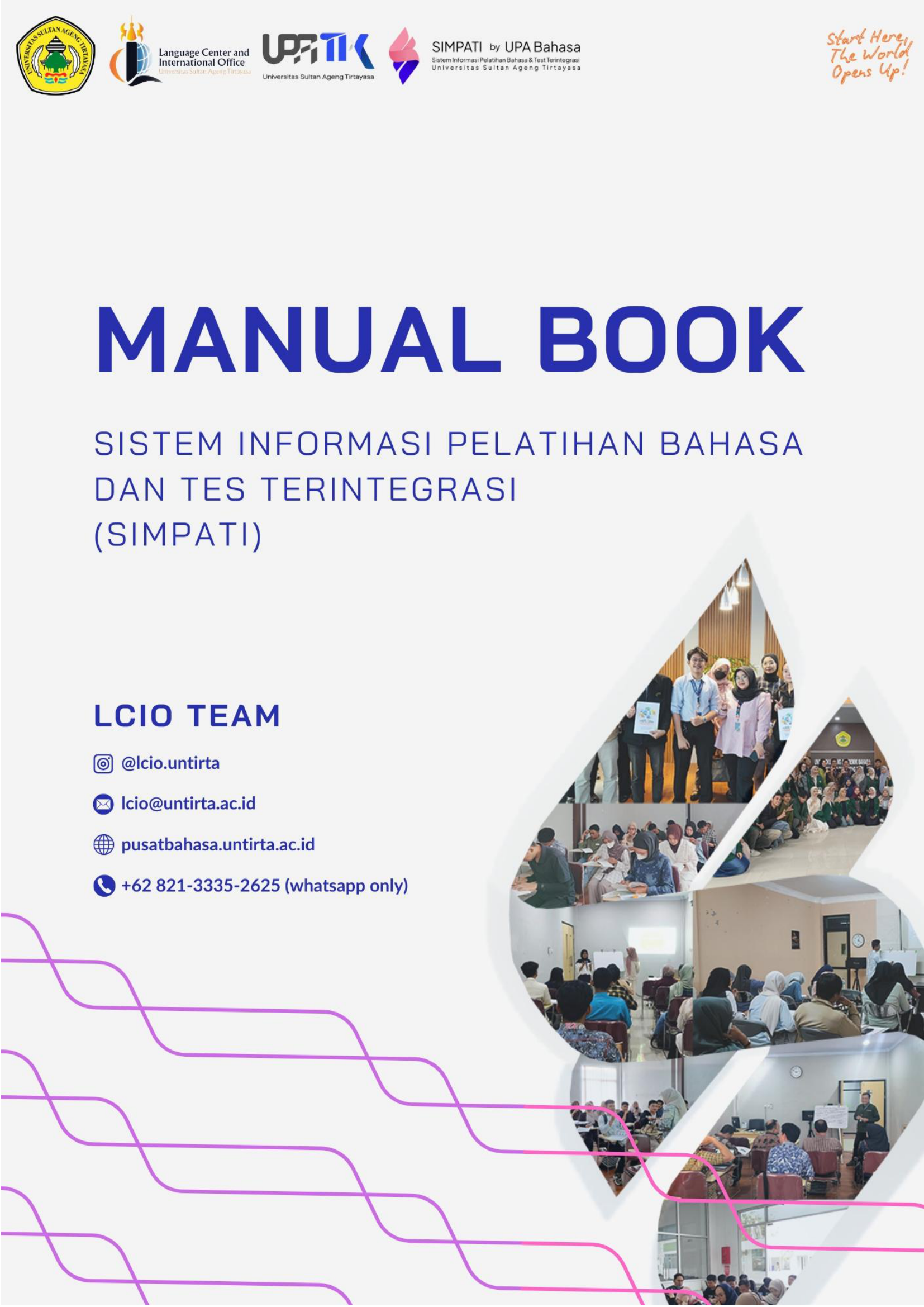 Cover Manual Book SIMPATI UNTIRTA